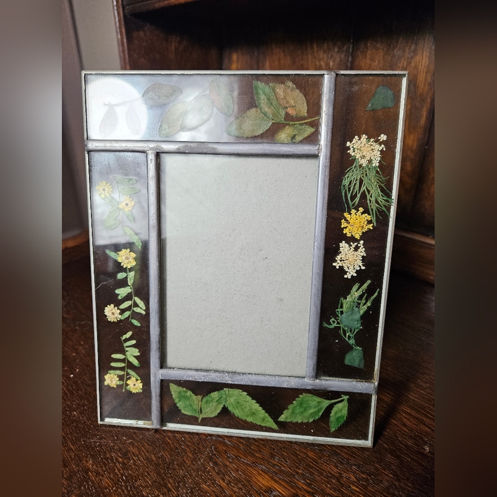 Botanical Glass Photo Frame - Picture 2 of 10